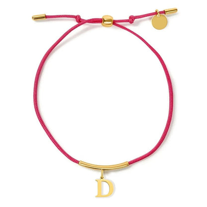 Initial Thread Bracelet