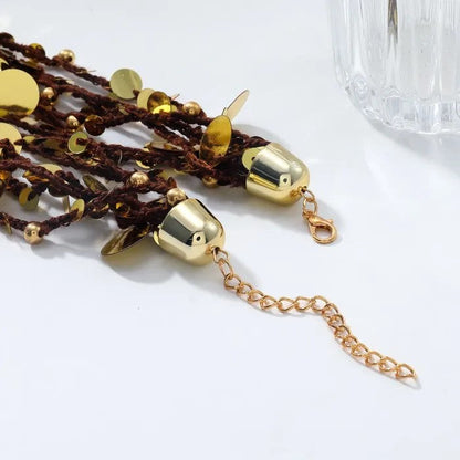 Layered Round Coin Necklace