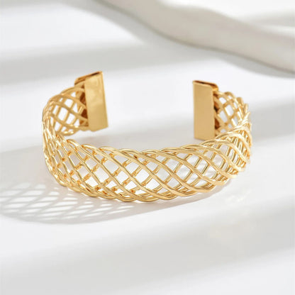 Lattice Cuff Bracelet