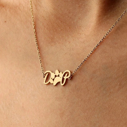 Custom Two Initial Necklace