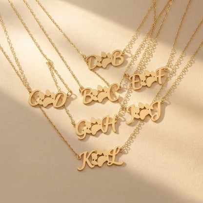 Custom Two Initial Necklace