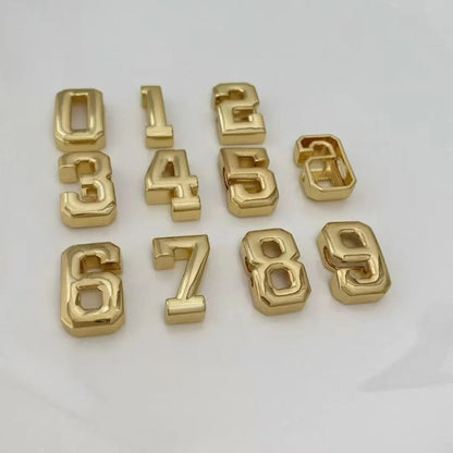 Gold-Tone Number Rope Bracelet