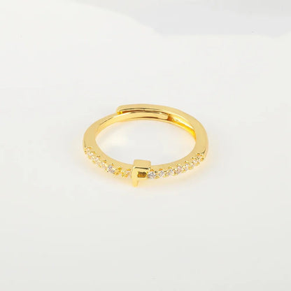 Zircon Initial Open Ring