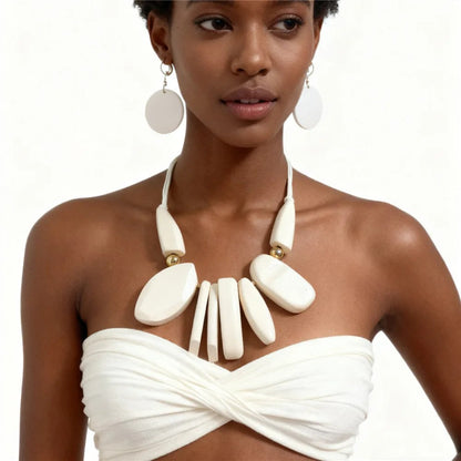 White Geometric Statement Set