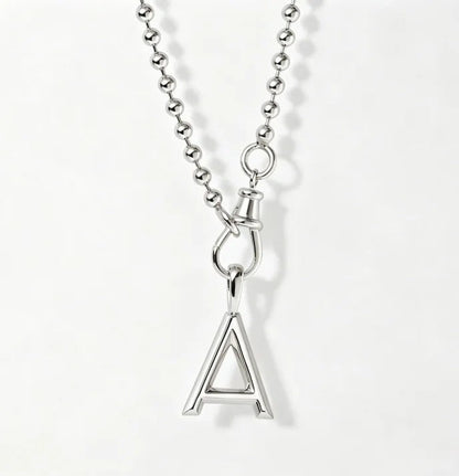 Letter A Beaded Necklace