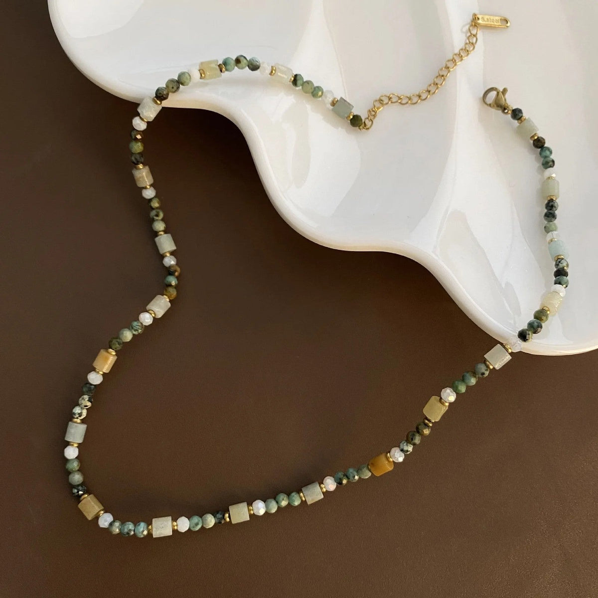 Turquoise Multi-Strand Beaded Necklace