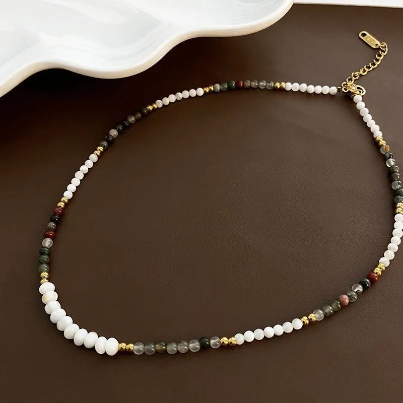 Turquoise Multi-Strand Beaded Necklace