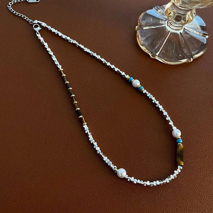 Turquoise Multi-Strand Beaded Necklace