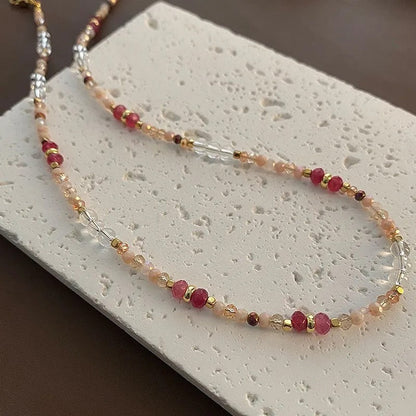 Turquoise Multi-Strand Beaded Necklace
