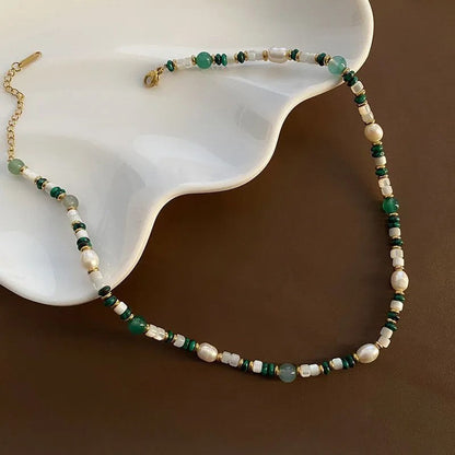 Turquoise Multi-Strand Beaded Necklace