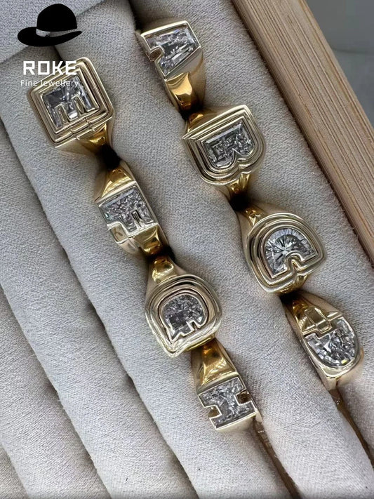Crystal Initial Statement Ring