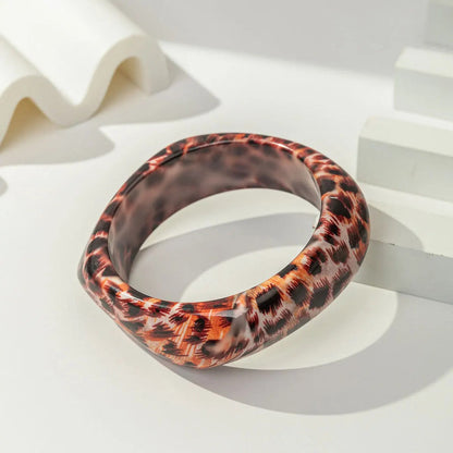 Animal Print Bangle Set