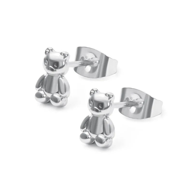 Little Bear Stud Earrings