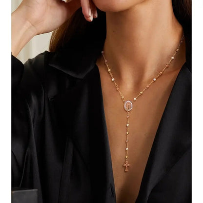 Virgin Mary Y-Pendant