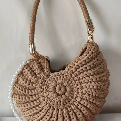 Crochet Shell Shoulder Bag