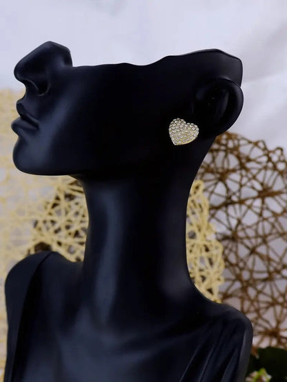 Interlocking Heart Link Jewelry Set