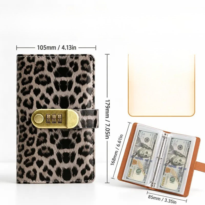 Geometric Pattern Lock Wallet