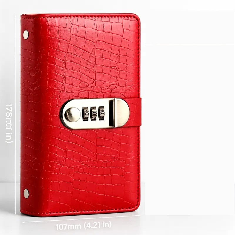 Geometric Pattern Lock Wallet