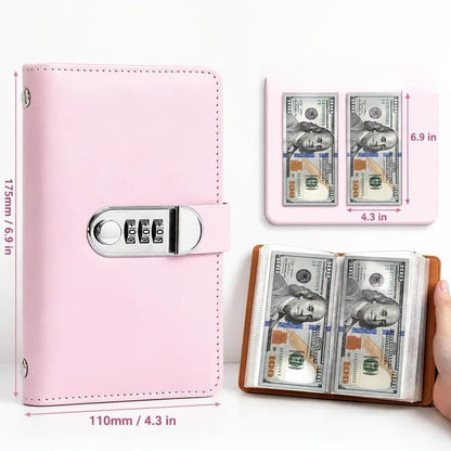 Geometric Pattern Lock Wallet