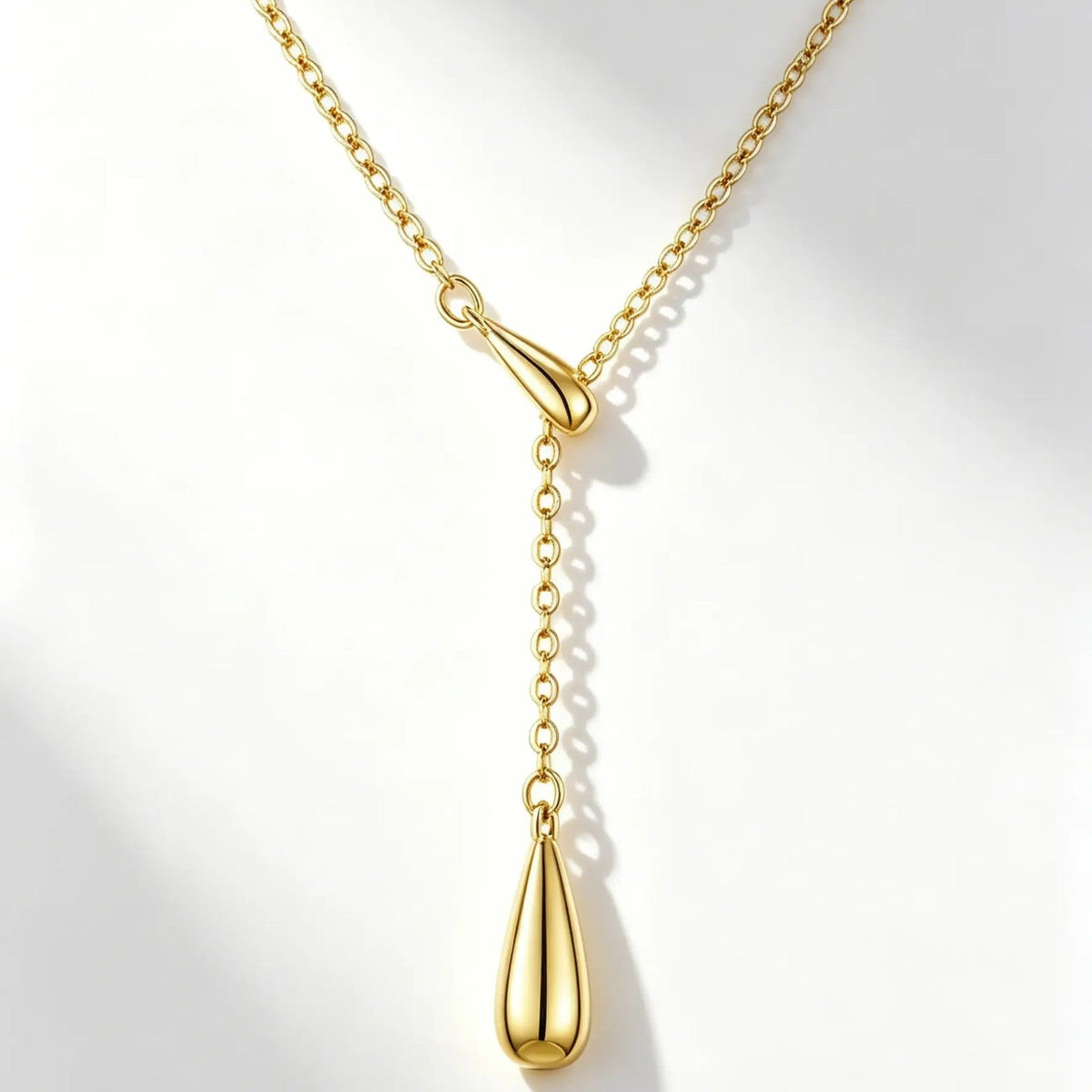 Teardrop Y-Necklace