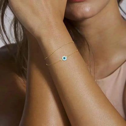 Evil Eye Stackable Bracelet Set