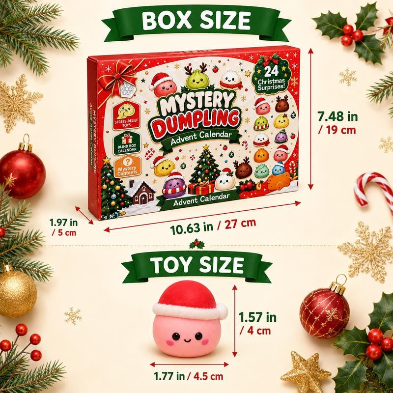 Holiday Dumpling Squishy Set