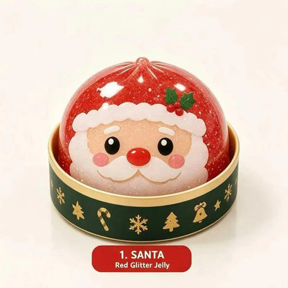 Festive Glitter Squishy Set