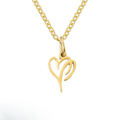 Script Initial Necklace