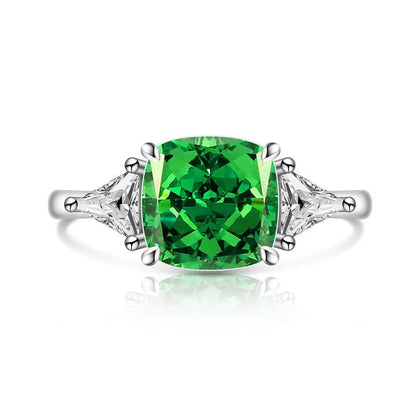Square Zircon Statement Ring