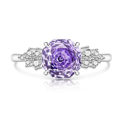 Rose Cut Zircon Ring