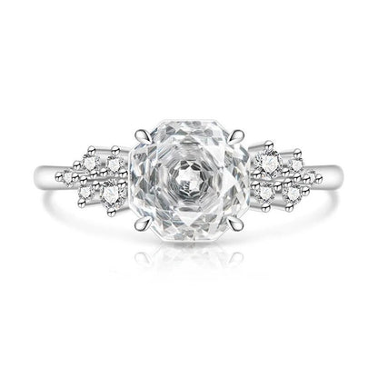 Rose Cut Zircon Ring