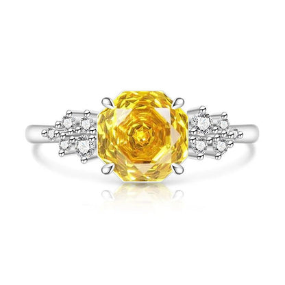 Rose Cut Zircon Ring