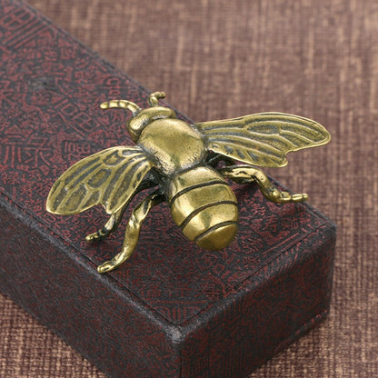 Antique Brass Bee Ornament