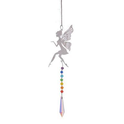 Animal & Tree Crystal Suncatcher Set