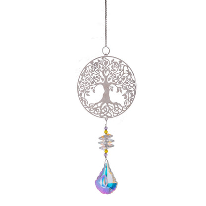 Animal & Tree Crystal Suncatcher Set