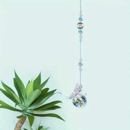 Crystal Butterfly Sun Catcher