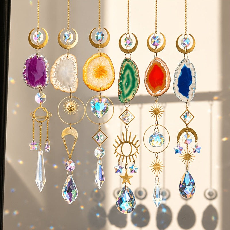 Agate Slice Suncatcher