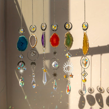 Agate Slice Suncatcher