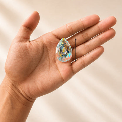 Rainbow Teardrop Crystal Suncatcher