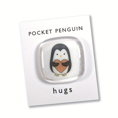 Penguin Heart Pocket Hug