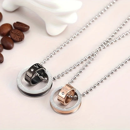 Inspirational Ring Pendant Necklace