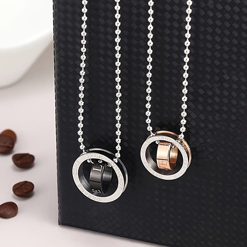 Inspirational Ring Pendant Necklace