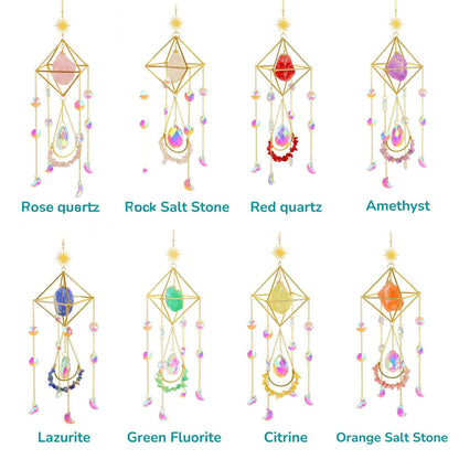 Geometric Crystal Sun Catcher