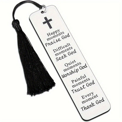 Cross Inspirational Bookmark