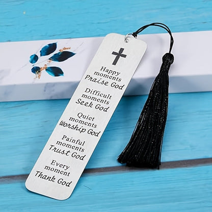 Cross Inspirational Bookmark