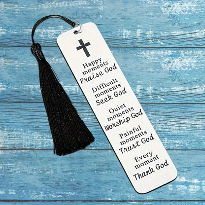 Cross Inspirational Bookmark