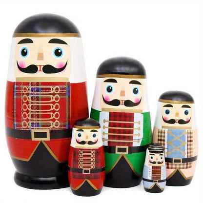 Nutcracker Nesting Doll Set