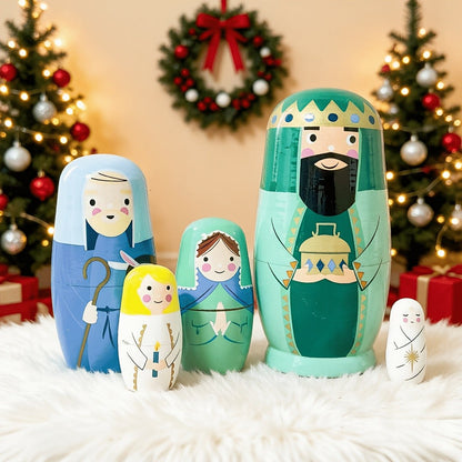 Nativity Nesting Doll Set