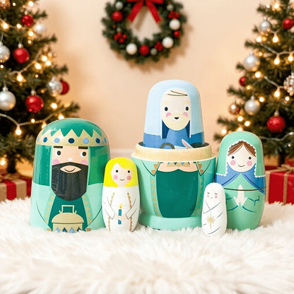 Nativity Nesting Doll Set