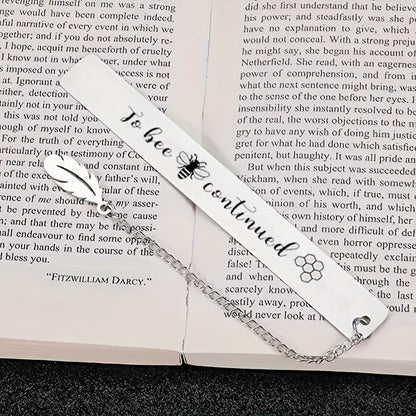 Bee Continued Bookmark
